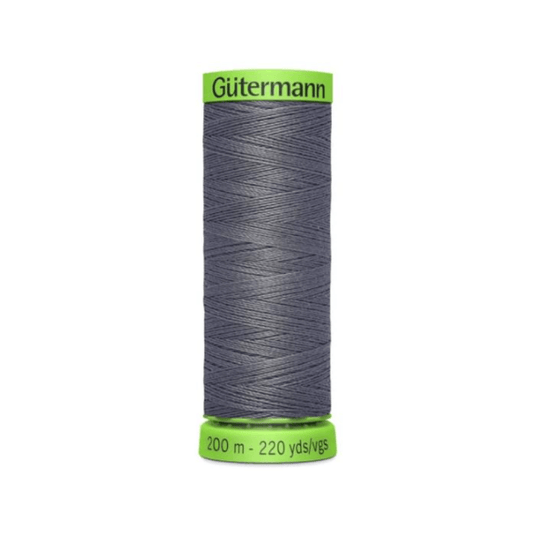 Gutermann Extra Fine Polyester Sewing Thread, 200m Spool #701 Beaver Grey for sewing projects