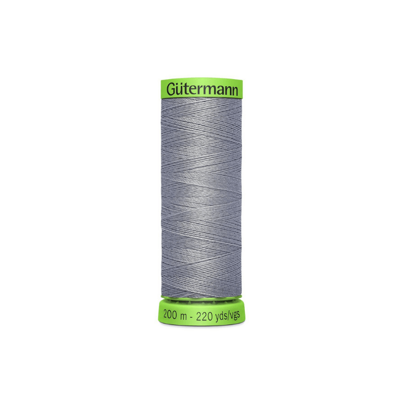 Gutermann Extra Fine Polyester Sewing Thread, 200m Spool #40 Koala Grey for sewing projects