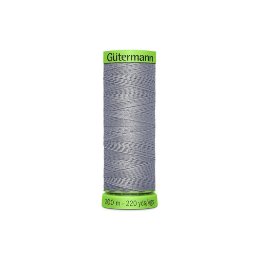 Gutermann Extra Fine Polyester Sewing Thread, 200m Spool #40 Koala Grey for sewing projects