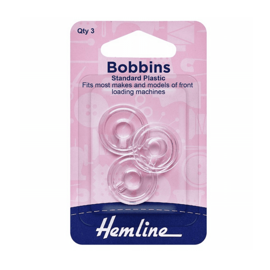 These bobbins are a must-have for anyone who uses a sewing machine on a regular basis. Beginners should stock up on these to use with their machines, and this pack of three standard bobbins is handy to have on hand when all of your other bobbins are full!