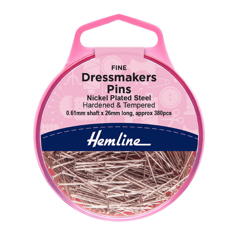 These fine dressmaker pins will assist you in tucking, tacking, holding, and pinning fabrics and clothing to offer you the control you need.