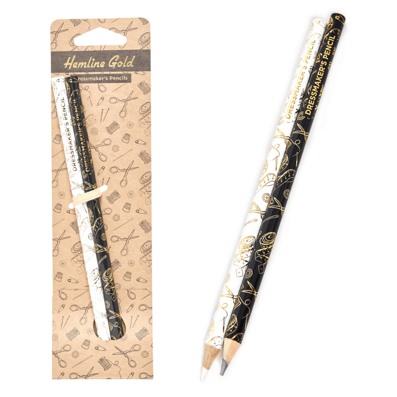 Water Soluble Dressmaking Pencil Ideal for dressmakers. To mark sewing and cutting lines on fabrics, use this tool.