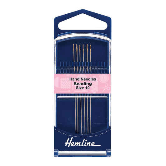 These superfine long needles are ideal for passing through They'll fit through the centres of beads and sequins, holding multiple beads in place at once.