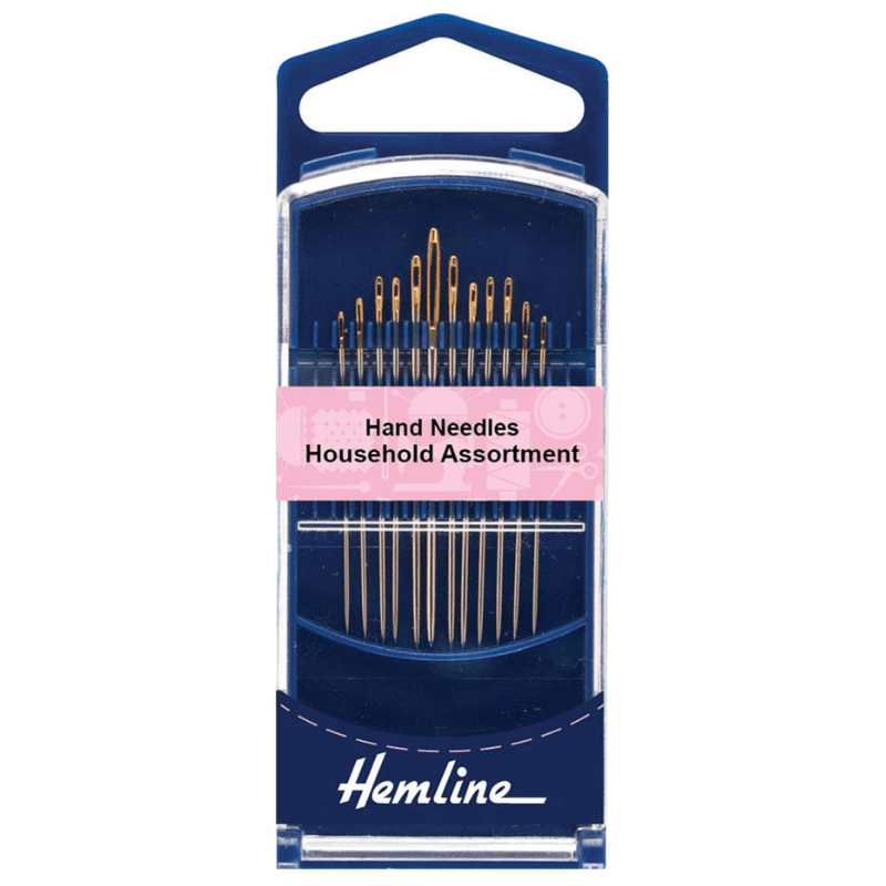 Hemline Hand Needles Household 12 Pack