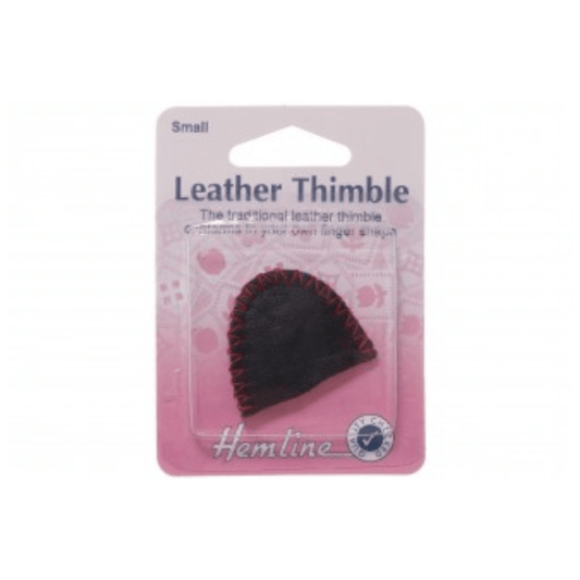 Hemline Leather Thimble is soft and easy to wear, according to the shape of your finger. Thumbs are protected by this thimble from sharp needles.