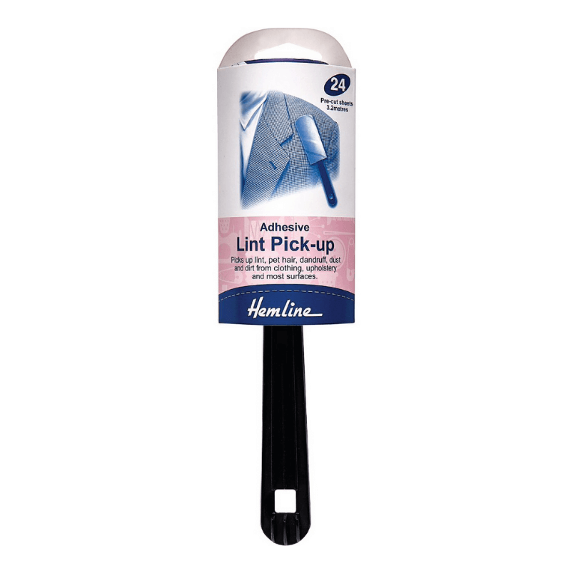 24 sheets Diagonal cut Superior Quality  Cleans clothing, upholstery, and most surfaces of lint, pet hair, dust, and filth.  There is a refill roller available.