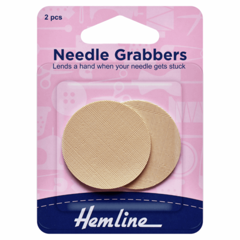 Perfect for bear and toy making, hand quilting, and many other applications.  Lends a hand when your needle gets stuck.  Soft rubber discs that grasp needles and assist in pulling them through thick and challenging fabric projects.