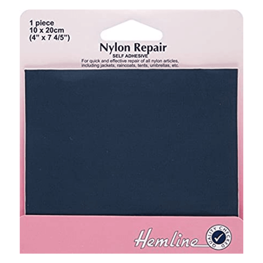 All nylon goods, such as jackets, raincoats, tents, and umbrellas, can be repaired quickly and effectively using this product. It's ideal for sports and leisurewear. It's also good for viscose, polyester, and other synthetic materials.