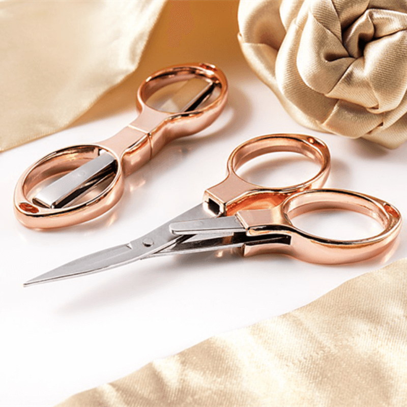 These fantastic pocket-sized folding scissors are both safe and simple to use.  Compact pocket size.  Safe and easy to use Handy for quick trim and repair
