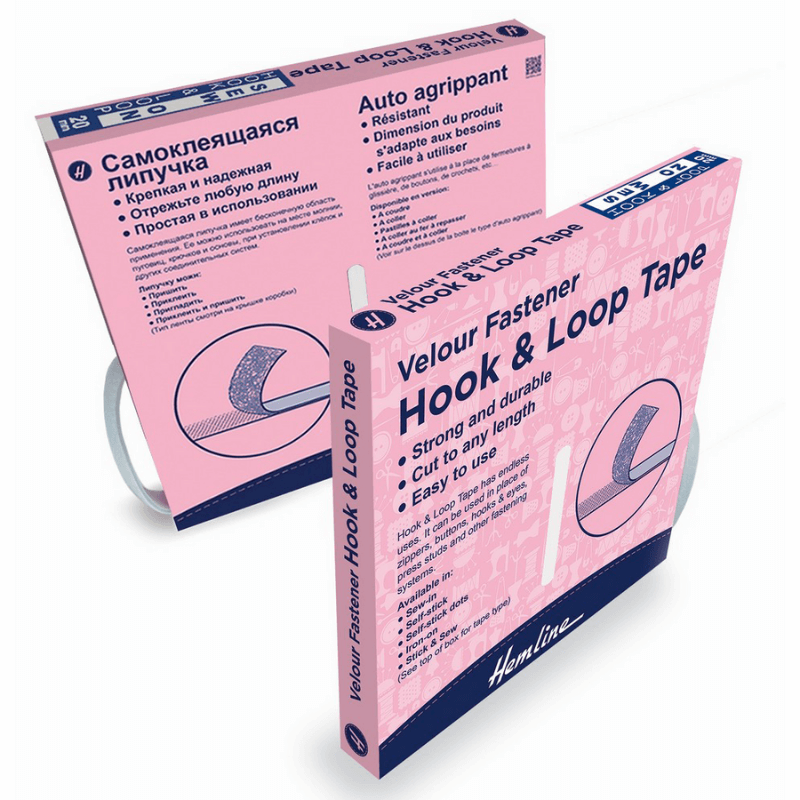 Hook & Loop Tape can be used in a variety of ways. It can replace zippers, buttons, hook and eyes, press studs, and other fastening mechanisms. Strong and long-lasting, it may be cut to any length. It's simple to use.