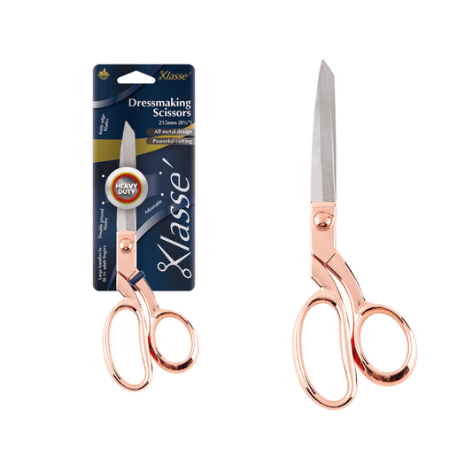 Klasse Scissors Dressmaking Shears with double grounded heavy duty knife edge blades