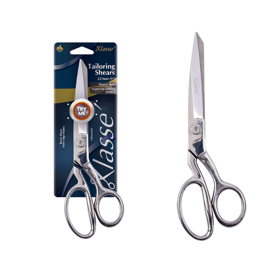 Klasse Scissors Tailoring Shears 227mm Silver