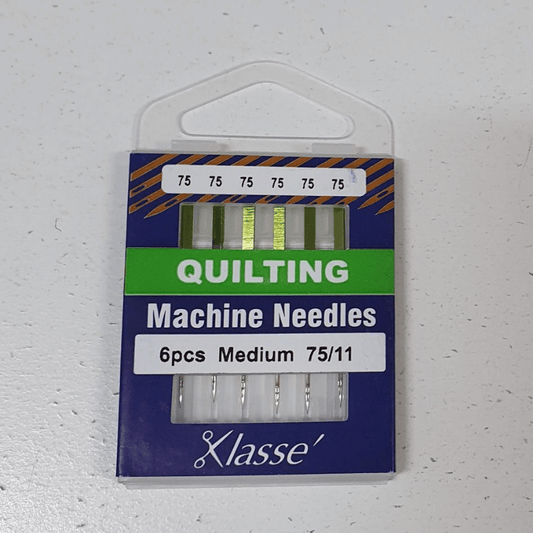 Klasse Quilting Machine Needles Medium 75/11