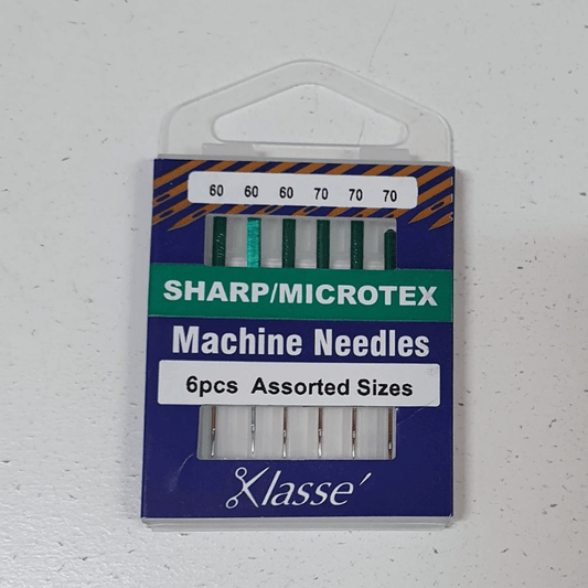 Klasse Sharp/Microtex Machine Needles Assorted 60/70