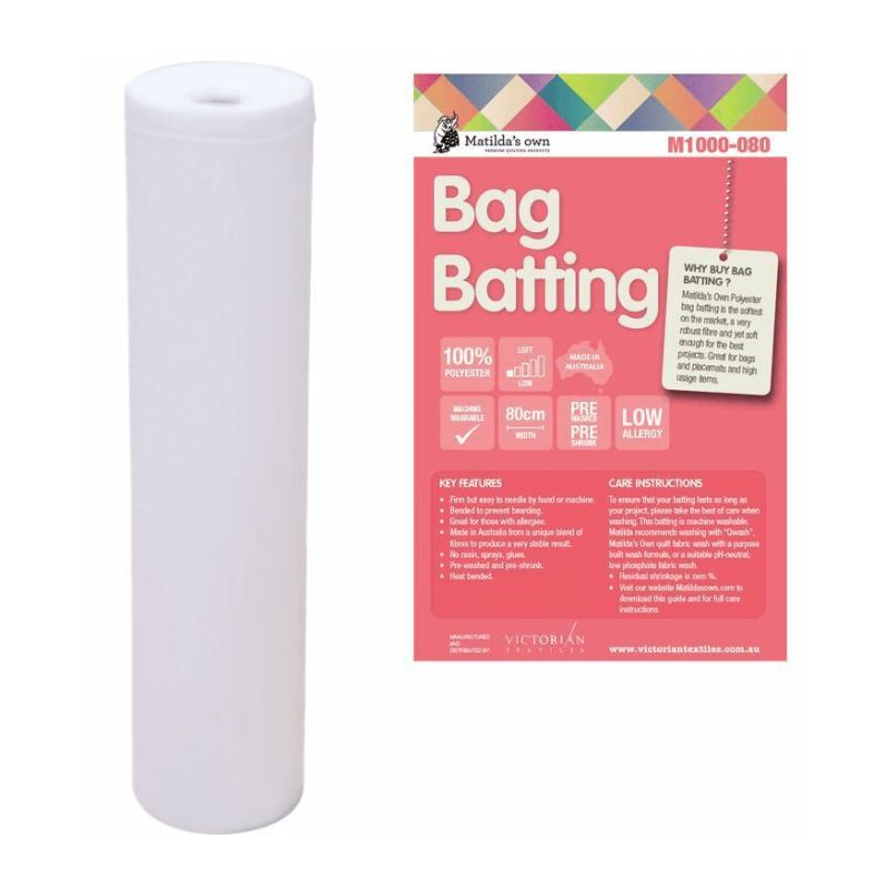 Matilda's Own Polyester Bag Batting Handa Crafts and Curtains
