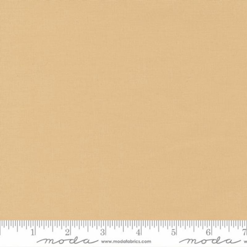 Moda Fabrics Bella Solids Parchment has excellent quality cotton fabric with a high thread count.
