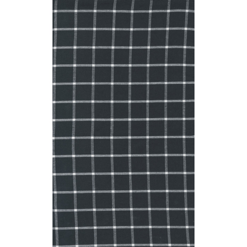 Moda Fabrics 18" Easy Living Flax Black White Toweling 992 290