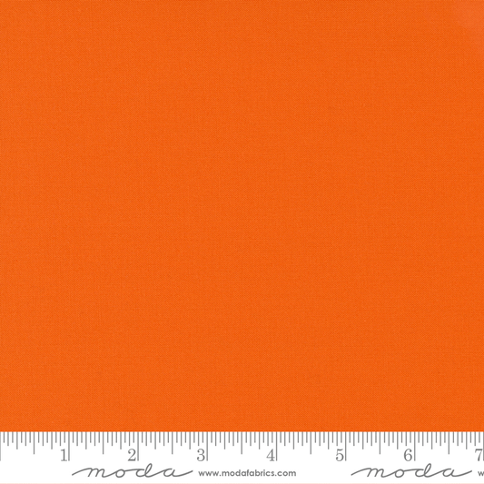 Moda Fabrics Bella Solids Orange 9900-80