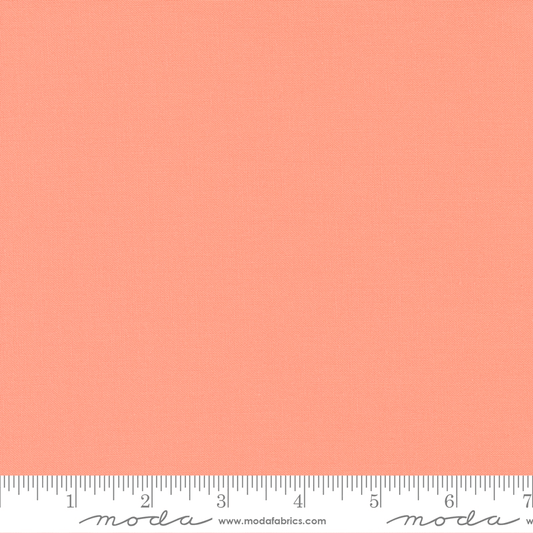 Moda Fabrics Bella Solids Peach Blossom 9900-297