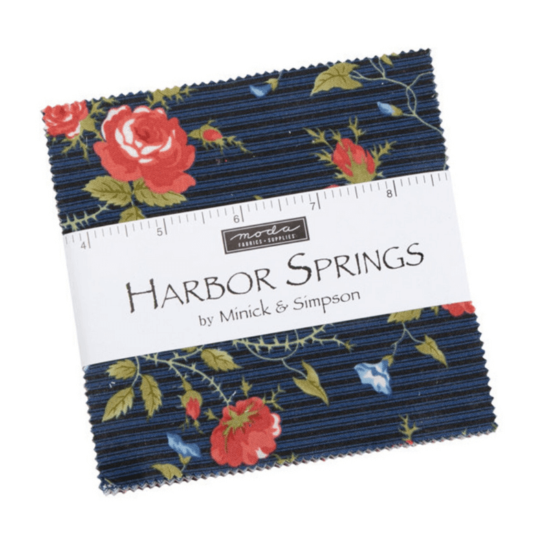 Moda Fabrics Harbor Springs Pre Cuts Charm Pack 14900PP