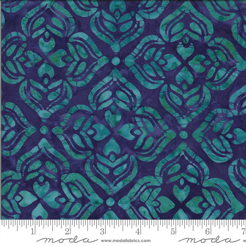 Moda Fabrics Confection Batiks Currant Larkspur 27310-131
