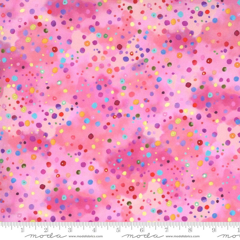 Moda Fabrics Fanciful Forest Petal Confetti Dots 33576-16