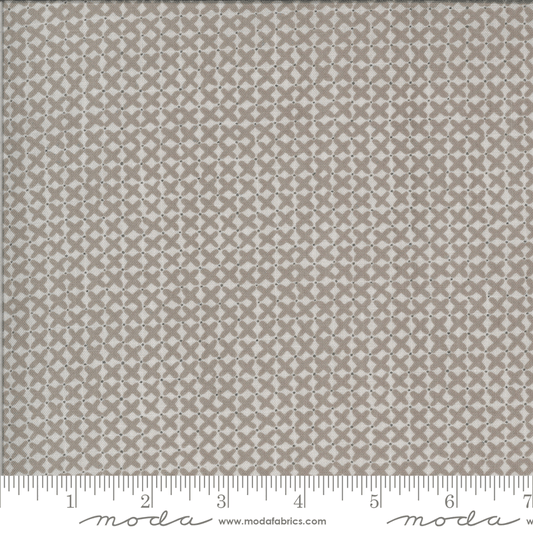 Moda Fabrics Sophie Cross Stitch Linen Cobblestone 18713-13