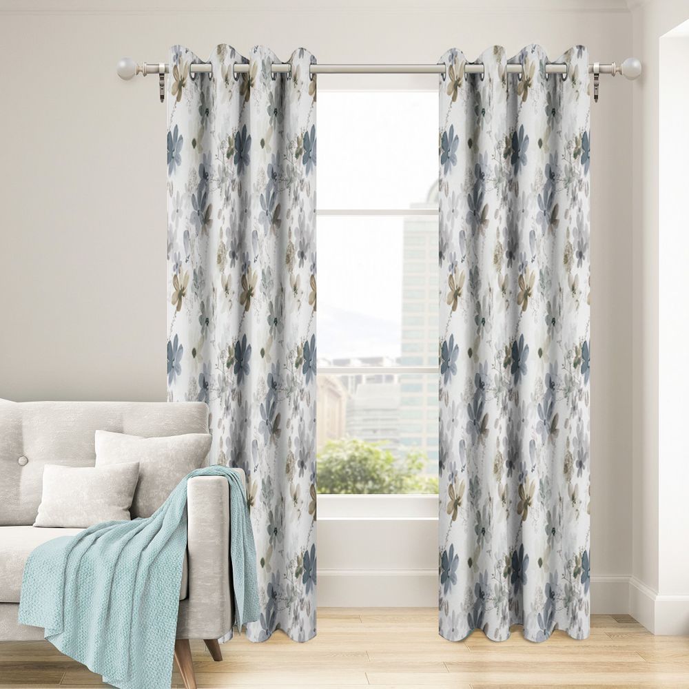 Nettex Haley Ready-Made Curtains - Ring Top Winter