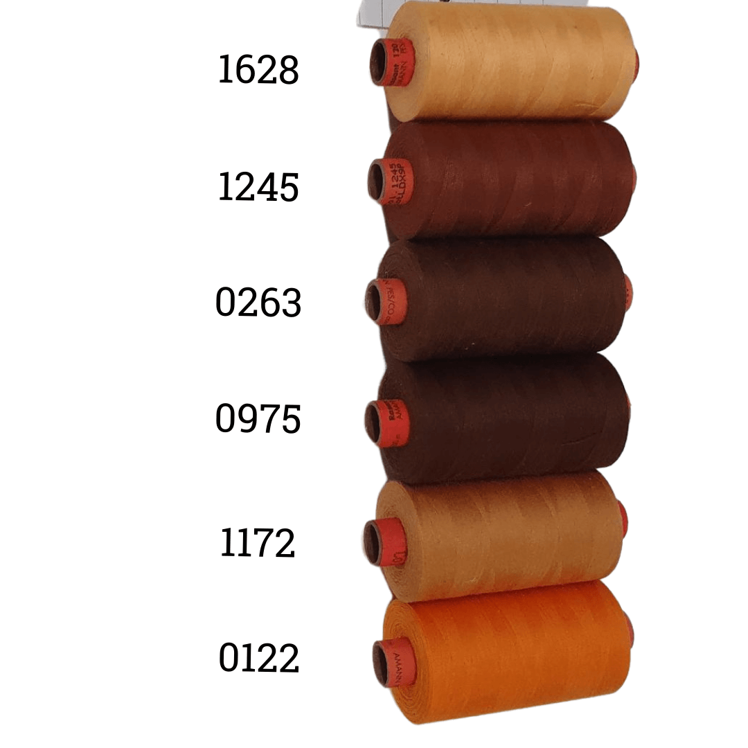 Rasant Thread 1000m B 50% Polyester 50% Cotton Colour Gold Brown