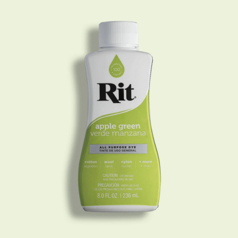 Rit Dye All Purpose Liquid Fabric Dye - Apple Green is perfect for bringing coluor to your clothing, décor, crafts & more