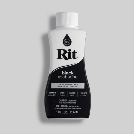 Rit Dye All Purpose Liquid Fabric Dye - Black is perfect for bringing coluor to your clothing, décor, crafts & more