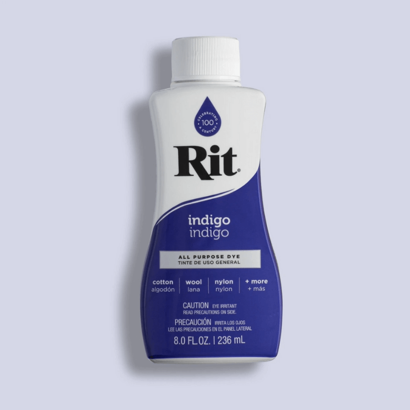 Rit Dye All Purpose Liquid Fabric Dye - Indigo is perfect for bringing coluor to your clothing, décor, crafts & more