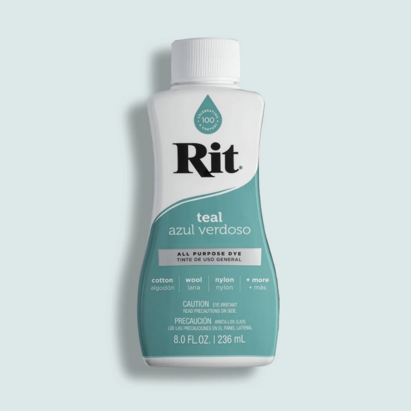 Rit Dye All Purpose Liquid Fabric Dye - Teal is perfect for bringing coluor to your clothing, décor, crafts & more