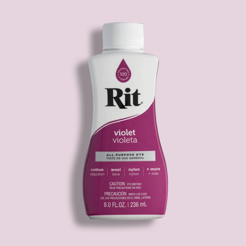 Rit Dye All Purpose Liquid Fabric Dye - Violet is perfect for bringing coluor to your clothing, décor, crafts & more