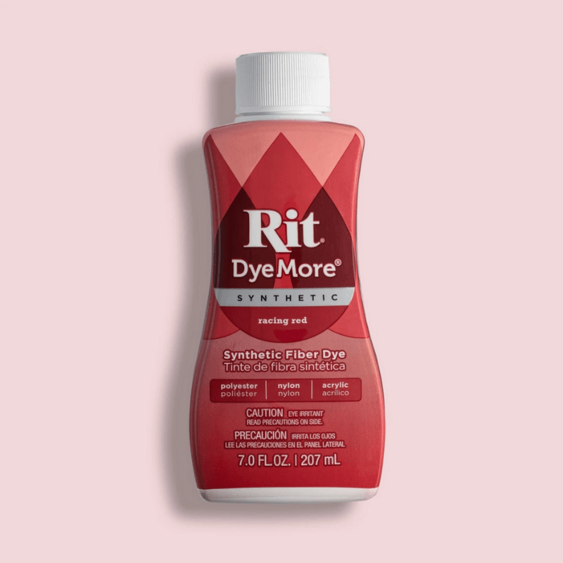 Rit Dye Dyemore Liquid Fabric Dye For Synthetics -Racing Red turning your favorite fabric, shirts, cloth to make it look new again
