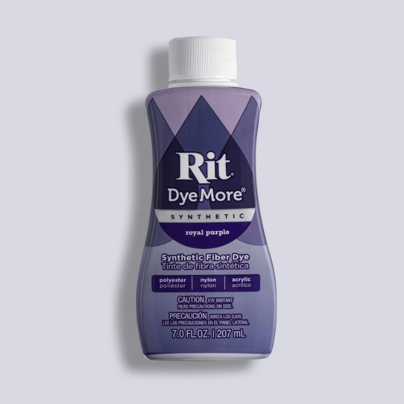 Rit Dye Dyemore Liquid Fabric Dye For Synthetics -Royal Purple turning your favorite fabric, shirts, cloth to make it look new again