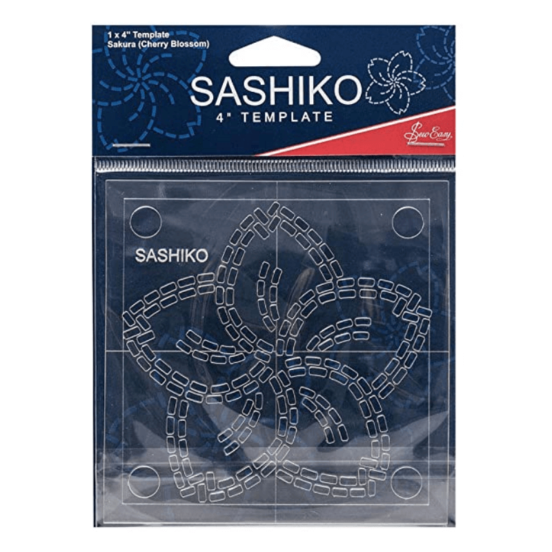 It's ideal for stitching Sashiko patterns. Sew Easy templates and accessories can be used to recreate the appearance.