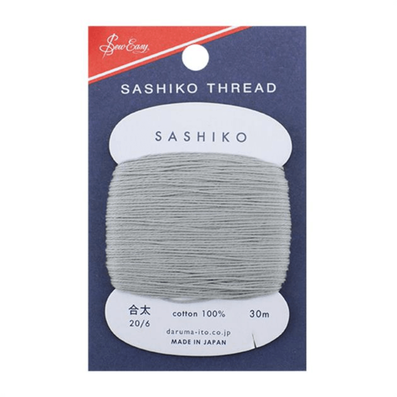 Sashiko - Sew Easy Thread Grey Thin 30m