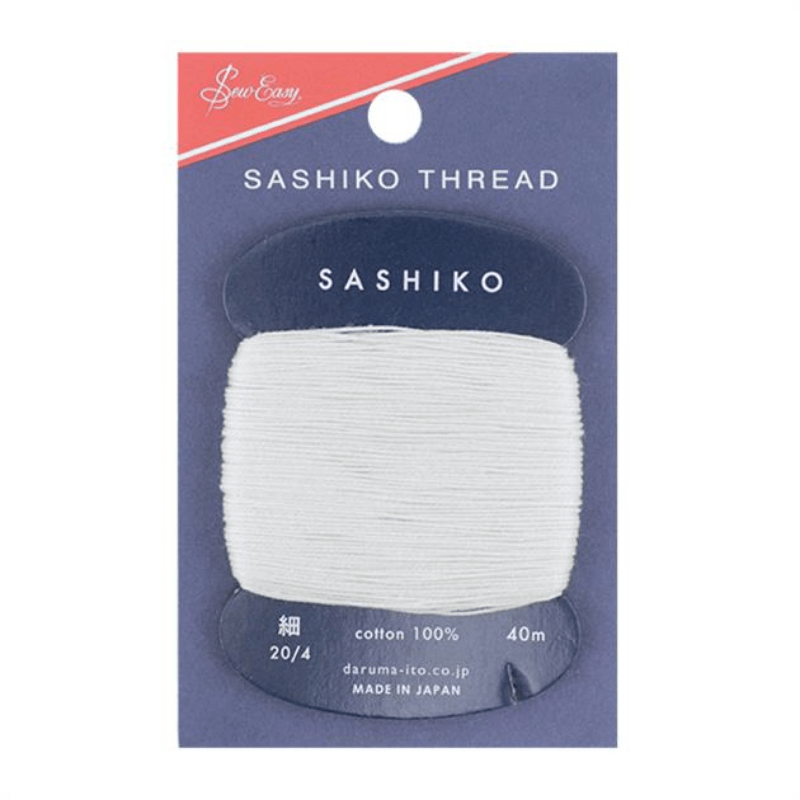 Sashiko - Sew Easy Thread Off White 40m
