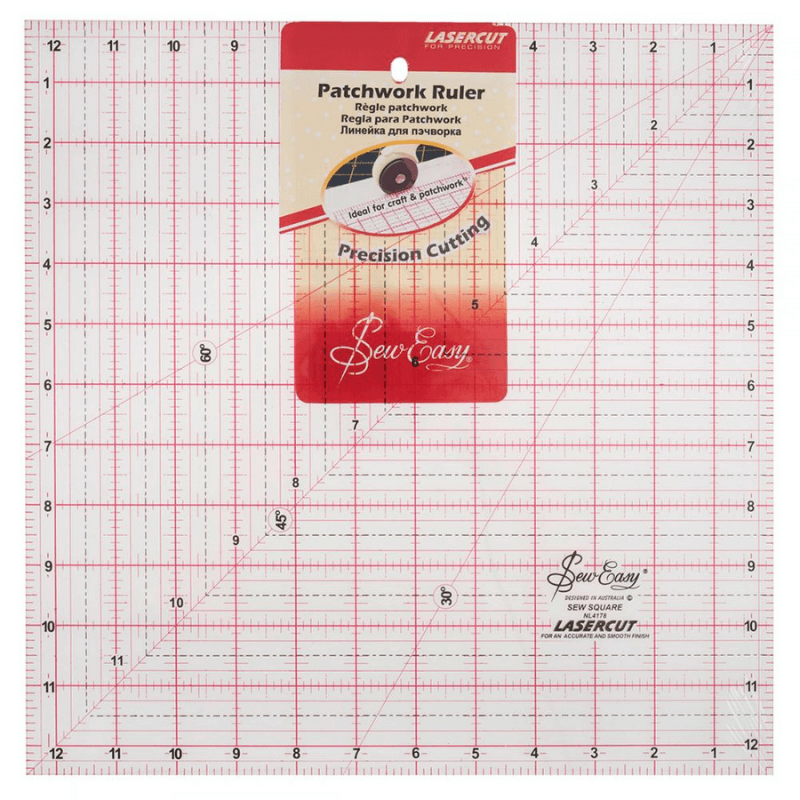 Ideal for cutting large background squares and blocks
