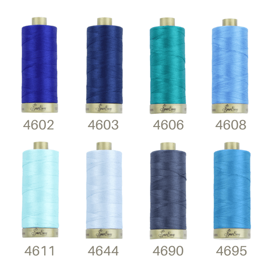 Sew Easy 50/2 Quilting Thread 1200 Yards Blue Colour