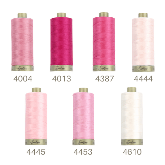 Sew Easy 50/2 Quilting Thread 1200 Yards Pink Colour