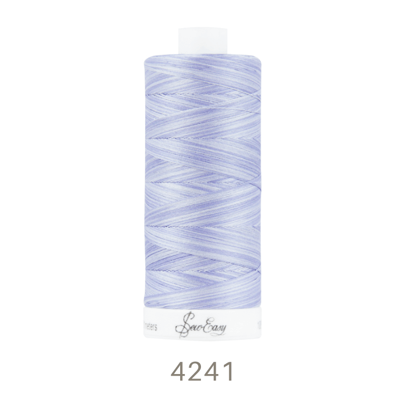 Sew Easy 50/3 Variegated Quilting Thread 800 Yards Colour 4241