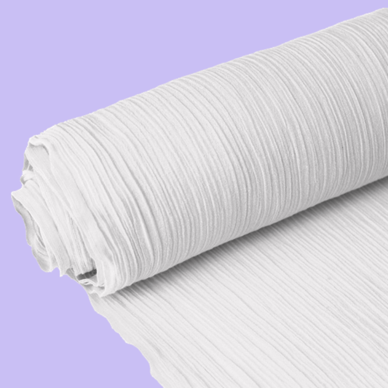 Sew Easy Fabric Cheesecloth in White for crafting projects