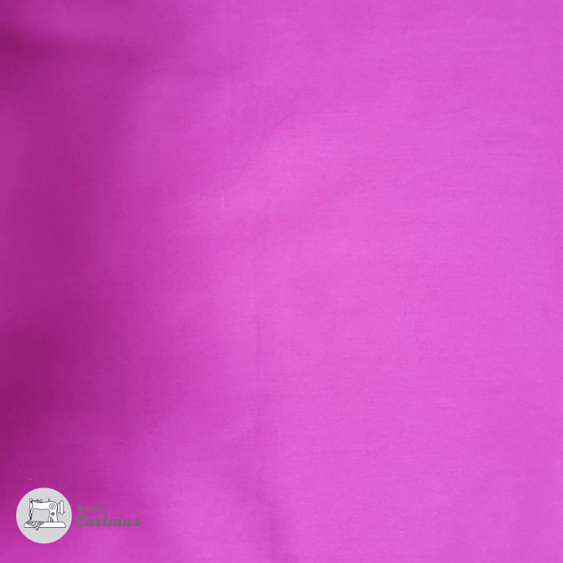 Sew Easy Sateen Plain Dyed Cotton Fabric Purple GL900.08