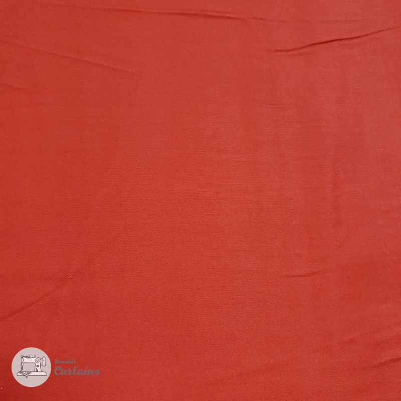 Sew Easy Sateen Plain Dyed Cotton Fabric Red GL900.07