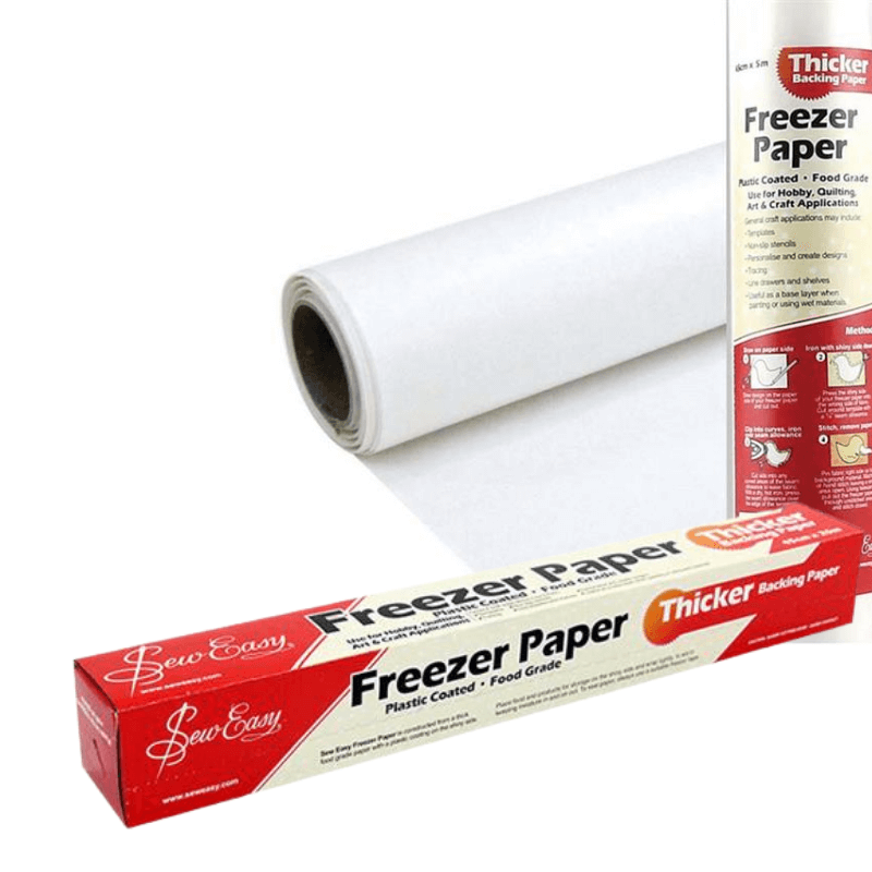 Sew Easy Freezer Paper 45cmx 5M roll for hobby, quilting, art and craft applications