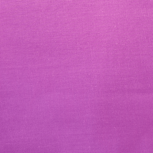 Sew Easy Fabric Homespun 100% Cotton Plain - Bright Mauve