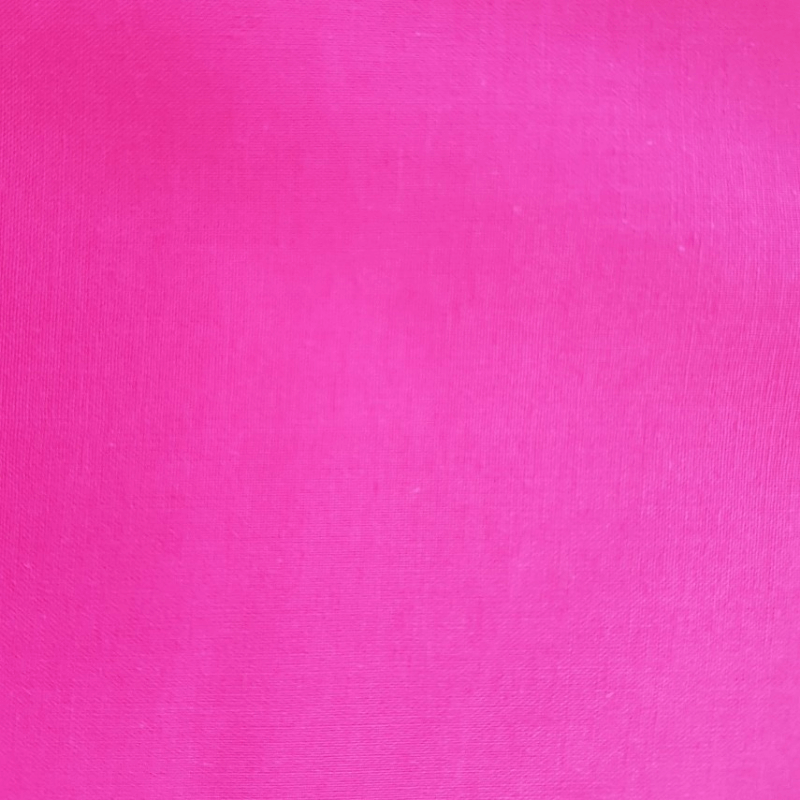 Sew Easy Fabric Homespun 100% Cotton Plain - Hot Pink