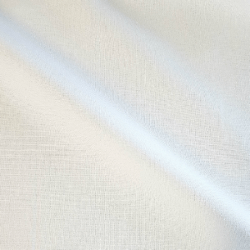 Sew Easy Fabric Homespun 100% Cotton Plain - White
